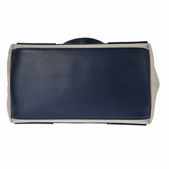 Balenciaga Blue Small Cabas Tote Bag Canvas Black - Picture 5 of 16